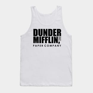 Dunder Mifflin Inc. Design Tank Top